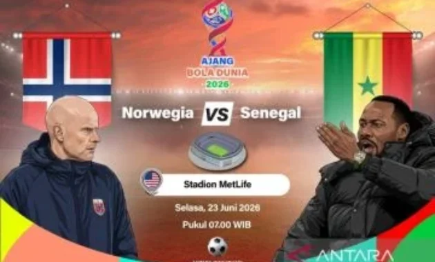 Norwegia Atasi Persaingan Ketat, Tundukkan Senegal 3-2