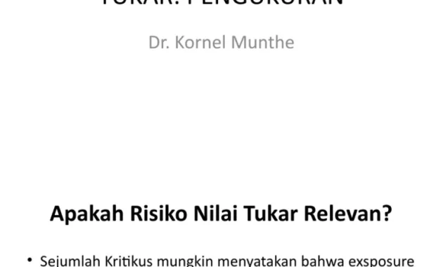 OJK: Eksposur Perbankan Terhadap Risiko Nilai Tukar Masih Terkendali OJK: Eksposur Perbankan Terhadap Risiko Nilai Tukar Masih Terkendali