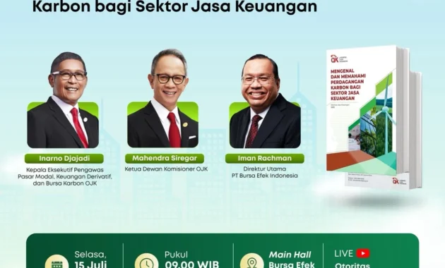 OJK Komitmen Perkuat Keuangan Berkelanjutan dan Ekonomi Karbon