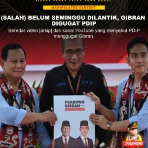 PDIP Desak Wapres Gibran Klarifikasi Dugaan Pemberian Uang ke Pengurus BEM UBK