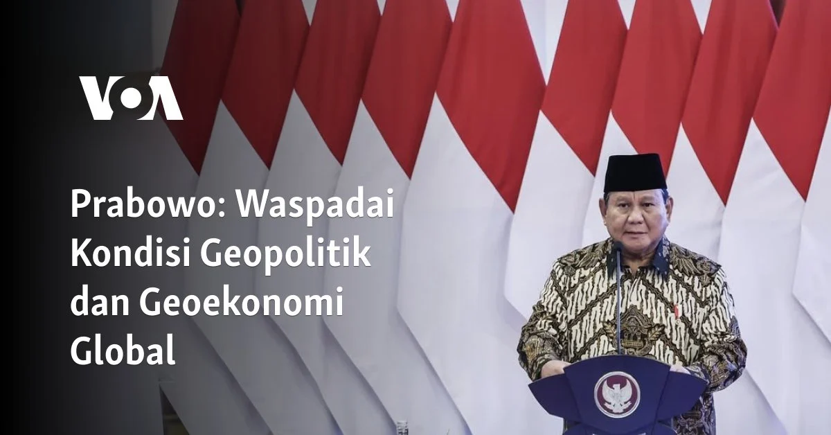 PDIP Usulkan Prabowo Manfaatkan Geopolitik Bung Karno untuk Redam Konflik Global