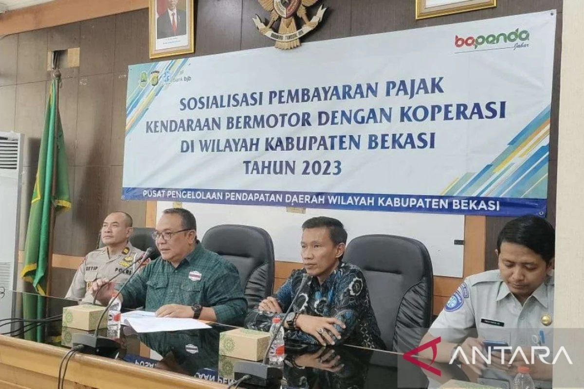Pembayaran Pajak Kendaraan di Bekasi Kini Bisa Dicicil Melalui Koperasi
