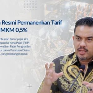 Pemerintah Pastikan Tarif PPh Final 0,5% Bagi UMKM Berlaku Permanen