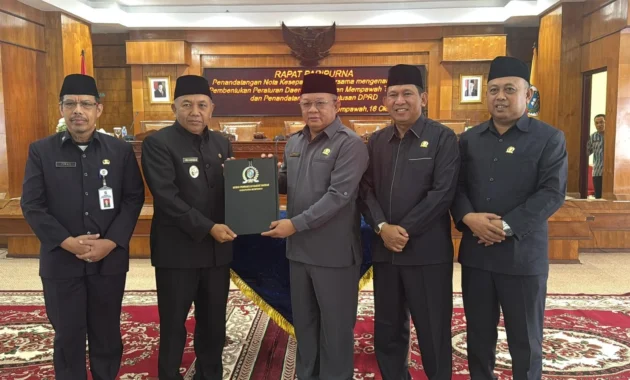 Pemkab Jember dan DPRD Sepakati Lima Perda Baru untuk Perkuat Tata Kelola dan Akselerasi Pembangunan