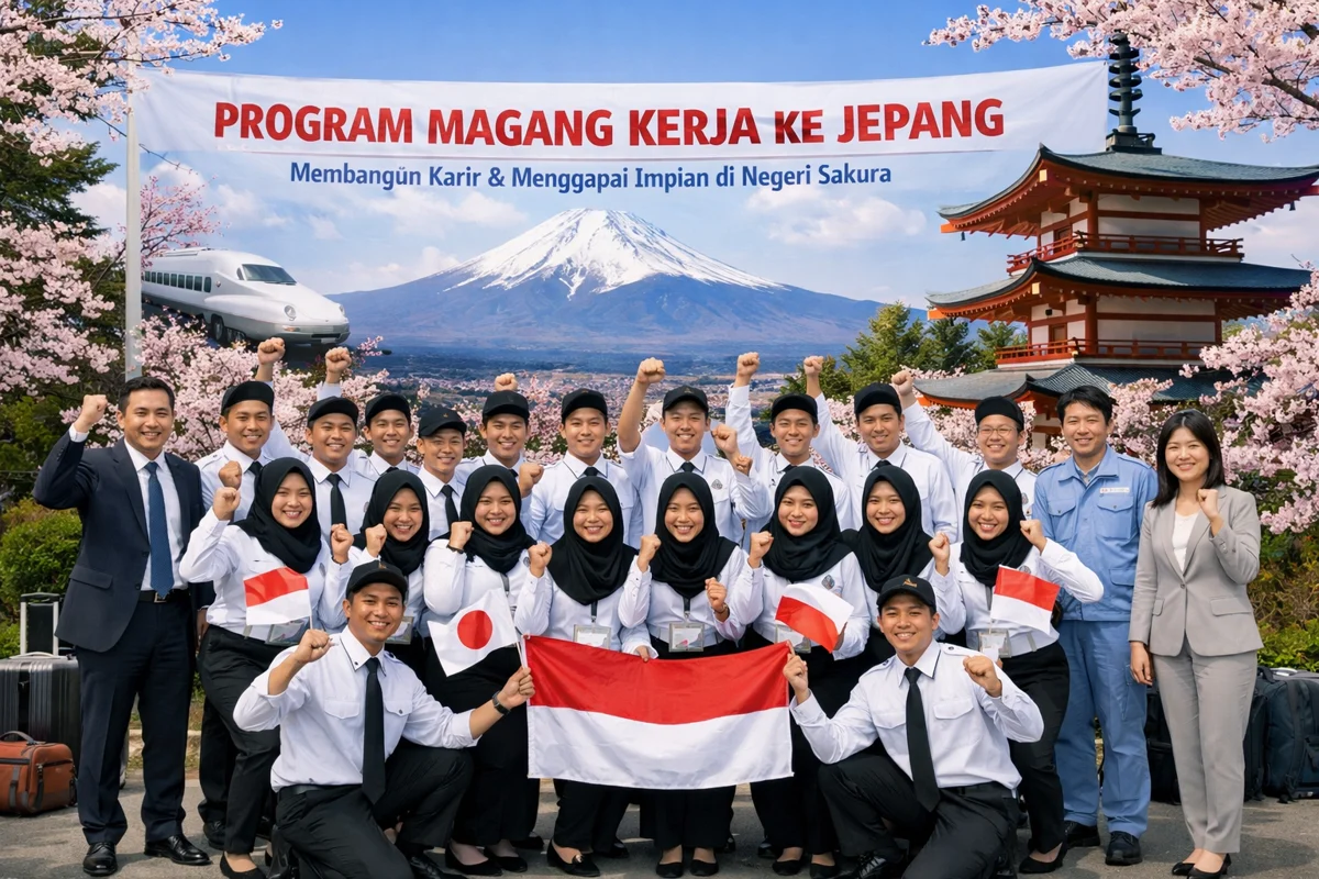 Pendaftaran Program Magang ke Jepang Dibuka Kemnaker, Begini Caranya