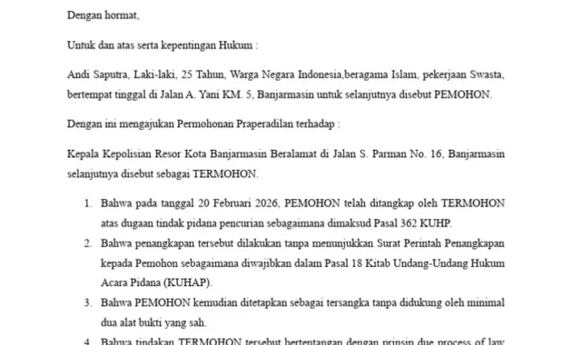 Permohonan Praperadilan Dikabulkan, Eks Pj Gubernur Sulsel Dibebaskan dari LP Maros