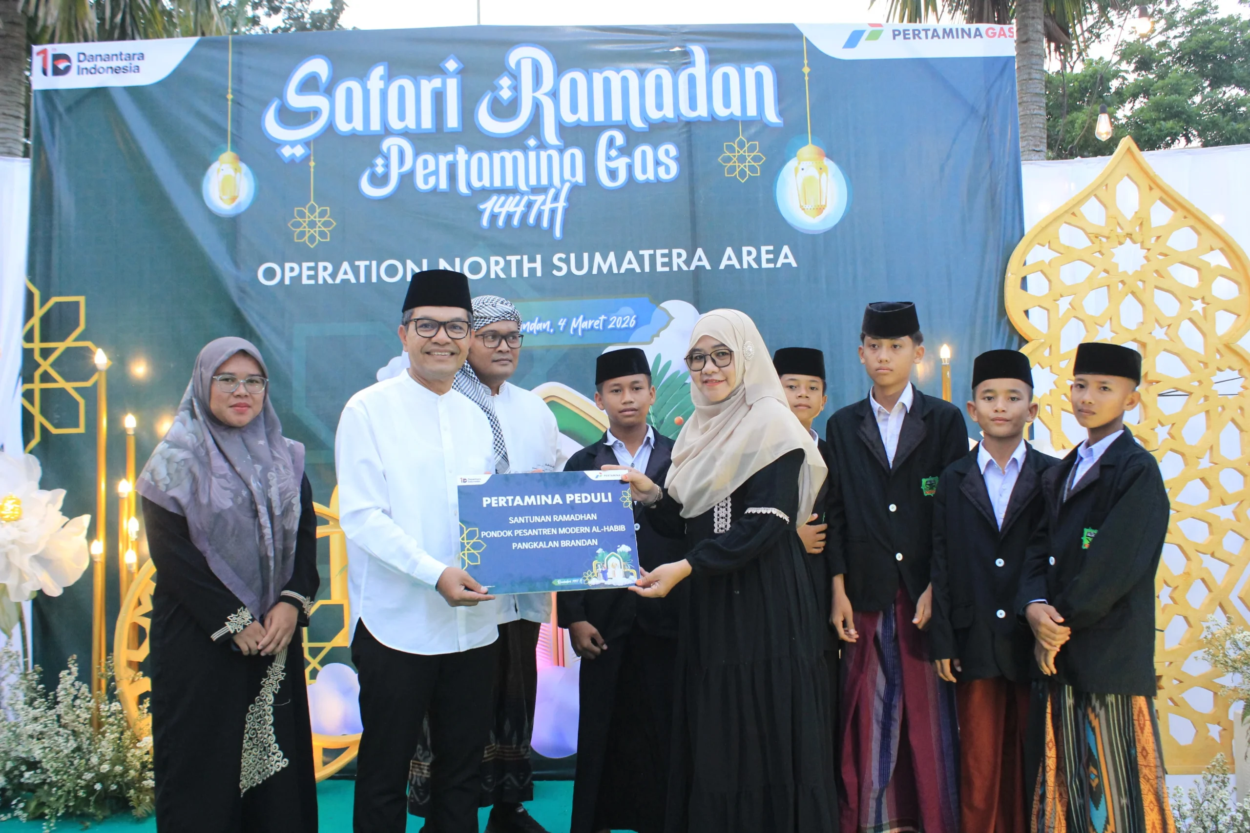 Pertagas Salurkan Santunan Sosial dalam Program Pertamina Berkah di Berbagai Daerah