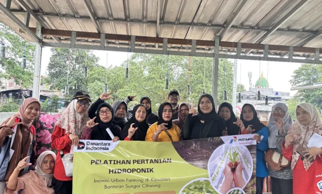 Pertamina Patra Niaga Dorong Pemberdayaan Masyarakat Berbasis Pengelolaan Eceng Gondok