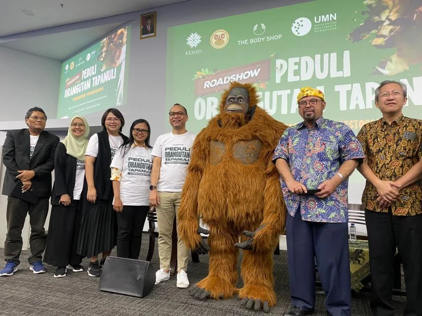 PLN Gandeng OGTC Ajak Mahasiswa UPR Peduli Lingkungan hingga Pelestarian Orangutan