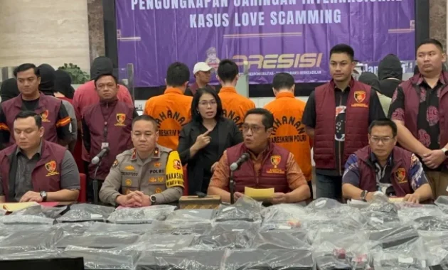 Polda Jatim Bongkar Sindikat Love Scamming Internasional, Kerugian Tercapai Rp 1,1 Miliar