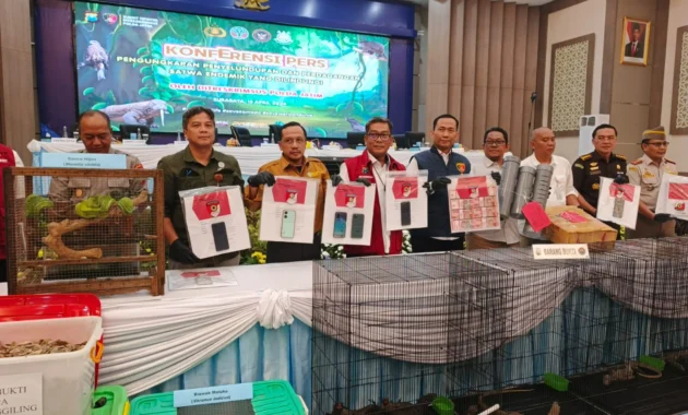 Polda Jatim Gagalkan Upaya Penyelundupan Satwa Dilindungi ke Luar Negeri