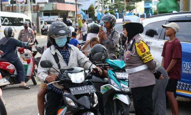 Polisi Amankan Beberapa Motor Tanpa Surat dalam Razia di Jakarta Pusat