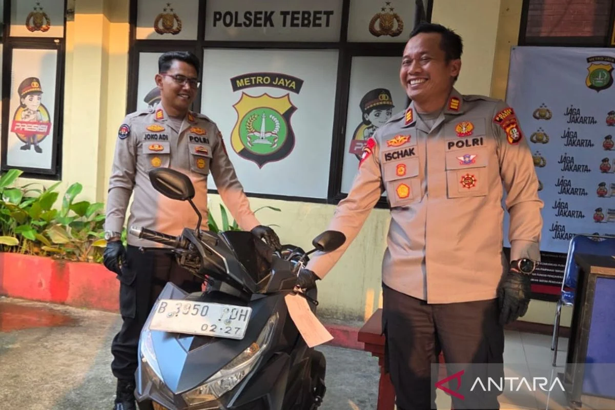 Polisi Tangkap Pencuri Motor Berkedok Pembeli di Tebet, Jakarta Selatan