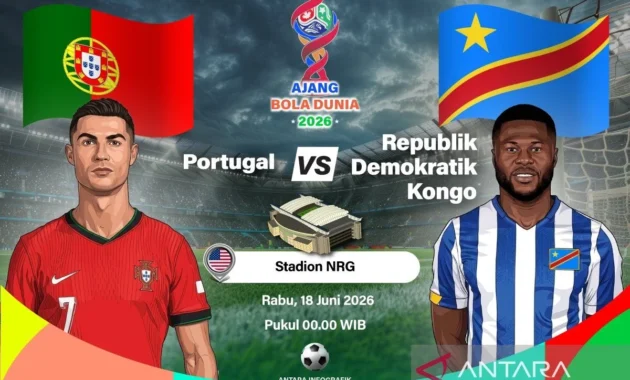 Portugal Dipaksa Seri 1-1 oleh Kongo dalam Laga Perdana Grup K Piala Dunia 2026