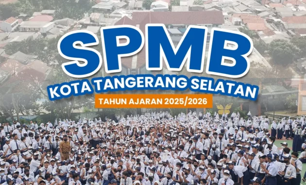 Pra SPMB 2026 Dibuka, Pemkot Tangsel Siapkan 9.976 Kuota untuk SMP Negeri