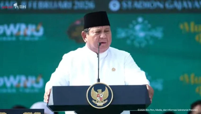 Prabowo Hadiri Munas-Konbes NU 2026, Apresiasi Peran Strategis NU bagi Bangsa