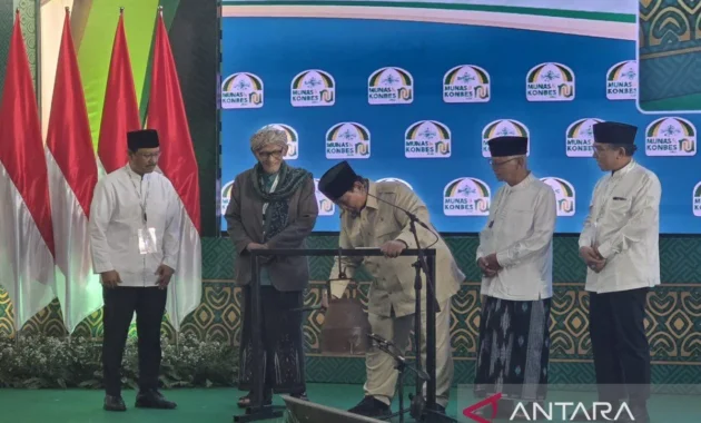 Presiden Prabowo Minta Dukungan NU untuk Atasi Kebocoran Kekayaan Negara