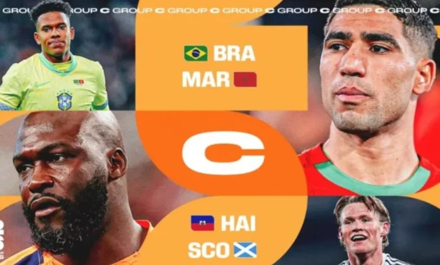 Profil grup C, Brasil favorit dan Maroko jadi penantang
