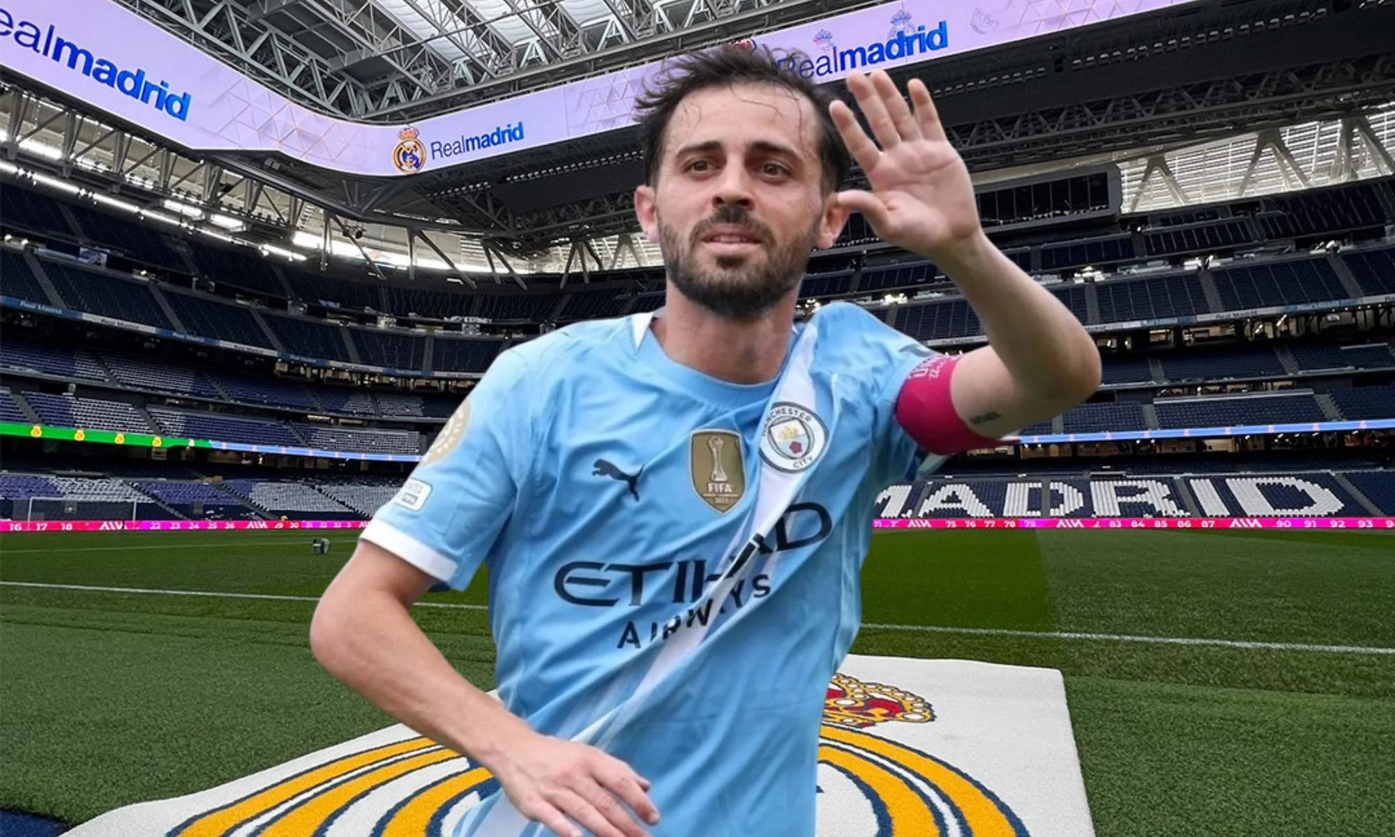 Real Madrid Resmi Perkenalkan Bernardo Silva