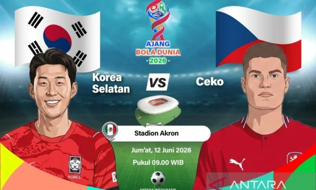Republik Ceko dan Afrika Selatan Berbagi Poin Usai Imbang 1-1 di Grup A