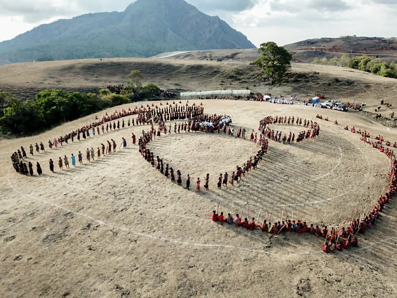 Ritual Ukun Naran Bunaq Awali Festival Persaudaraan Fulan Fehan