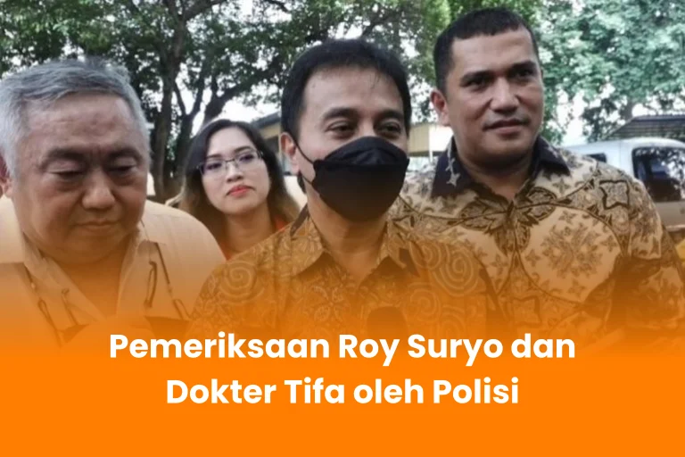 Roy Suryo dan Dokter Tifa Dijemput dari RS Polri, Diserahkan ke Kejaksaan Besok