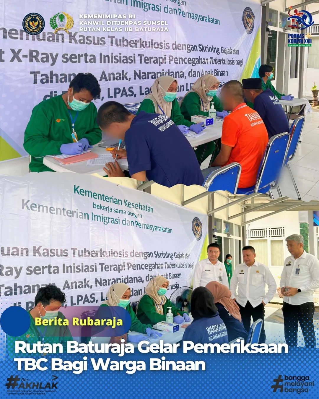 Rutan Baturaja Lakukan Edukasi untuk Cegah Penularan Hantavirus di Kalangan Warga Binaan