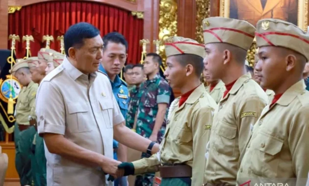 Sebanyak 1.758 ASN Resmi jadi Komcad, Menhan Sjafrie Sjamsoeddin Langsong Beri Arahan Sebanyak 1.758 ASN Resmi jadi Komcad, Menhan Sjafrie Sjamsoeddin Langsong Beri Arahan
