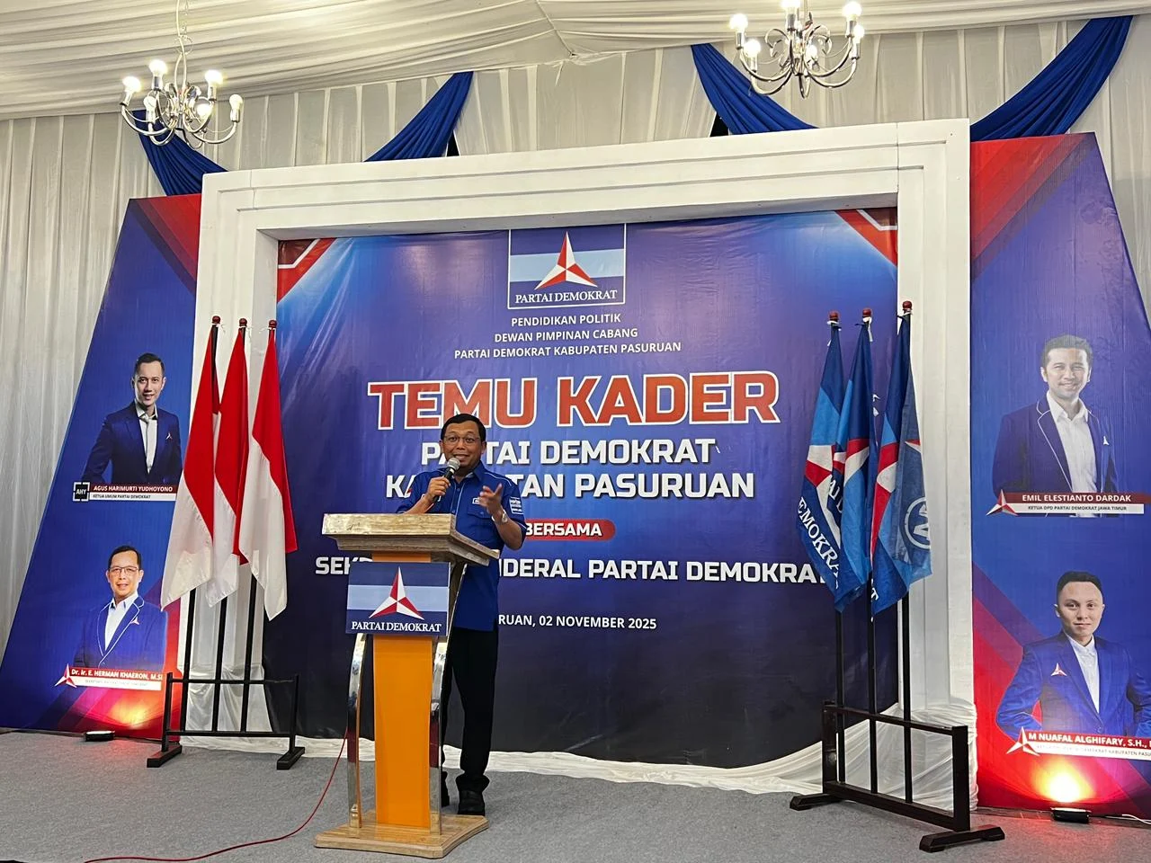 Sekjen Herman Khaeron Ajak Kader Demokrat Jaga Kekompakan Demi Kemenangan Pemilu 2029
