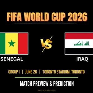 Senegal vs Irak: Duel Hidup Mati Demi Kemenangan Perdana di Piala Dunia 2026