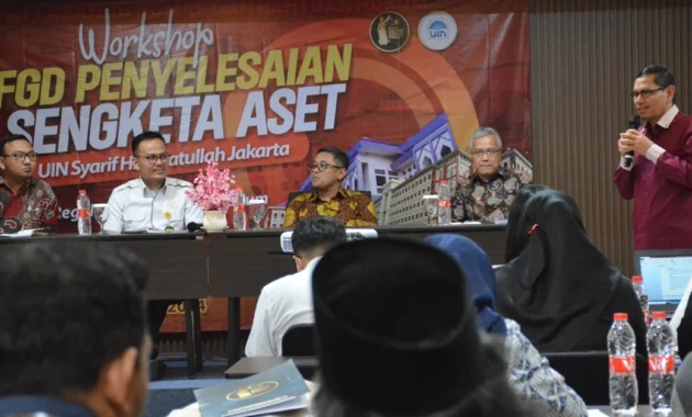 Sengketa Aset UIN Syarif Hidayatullah Jakarta Dinyatakan Tuntas, Integrasi Dilakukan Secara Bertahap Sengketa Aset UIN Syarif Hidayatullah Jakarta Dinyatakan Tuntas, Integrasi Dilakukan Secara Bertahap