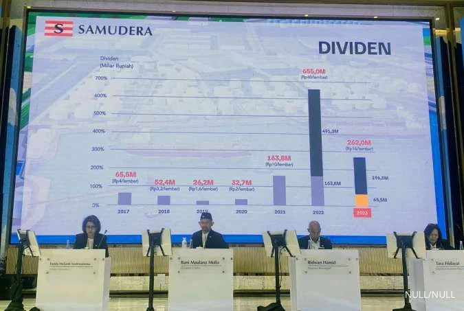 SMDR Tebar Dividen Total Rp 196,5 Miliar