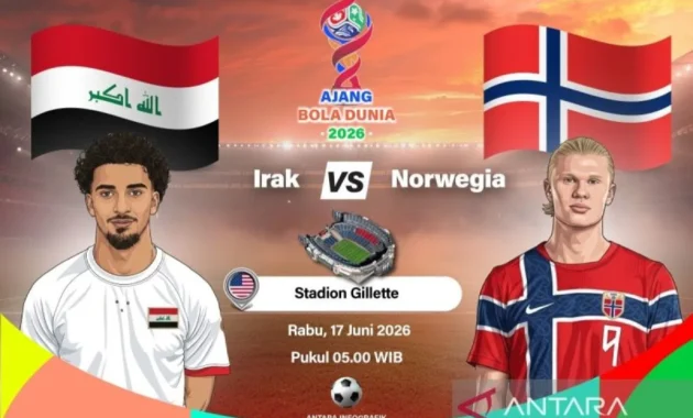 Susunan Pemain Irak vs Norwegia: Adu Tajam Aymen Hussein dan Haaland