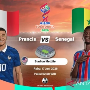 Susunan Pemain Prancis vs Senegal: Kedua Tim Turunkan Kekuatan Terbaik