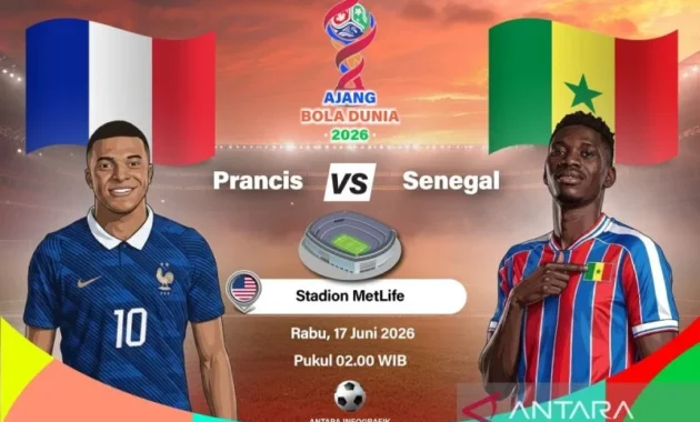 Susunan Pemain Prancis vs Senegal: Kedua Tim Turunkan Kekuatan Terbaik Susunan Pemain Prancis vs Senegal: Kedua Tim Turunkan Kekuatan Terbaik