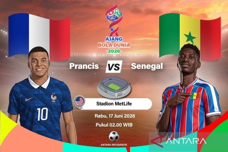 Susunan Pemain Prancis vs Senegal: Kedua Tim Turunkan Kekuatan Terbaik