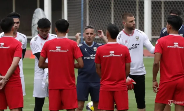 Susunan Pemain Timnas Indonesia: John Herdman Turunkan Empat Bek Tengah Sejak Awal