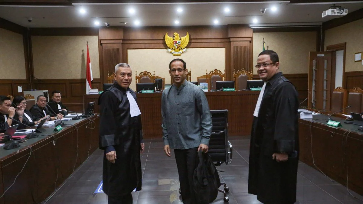 Tak Hanya Nadiem Makarim, Tim Penasihat Hukum Siapkan Pledoi Setebal 1.400 Halaman
