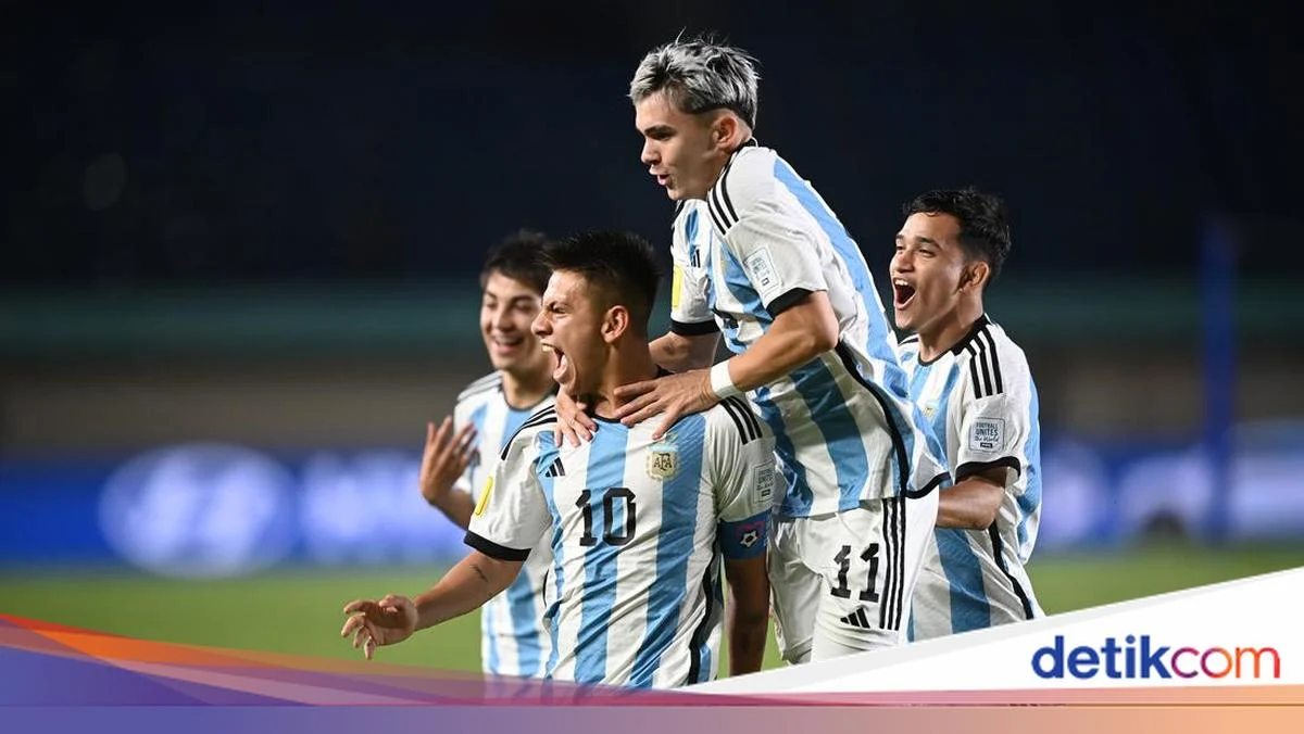 Taklukkan Yordania 3-1, Argentina sempurna di fase grup