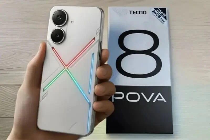Tecno POVA 8 Debut dengan Baterai 8000 mAh dan Teknologi Layar Alive Matrix