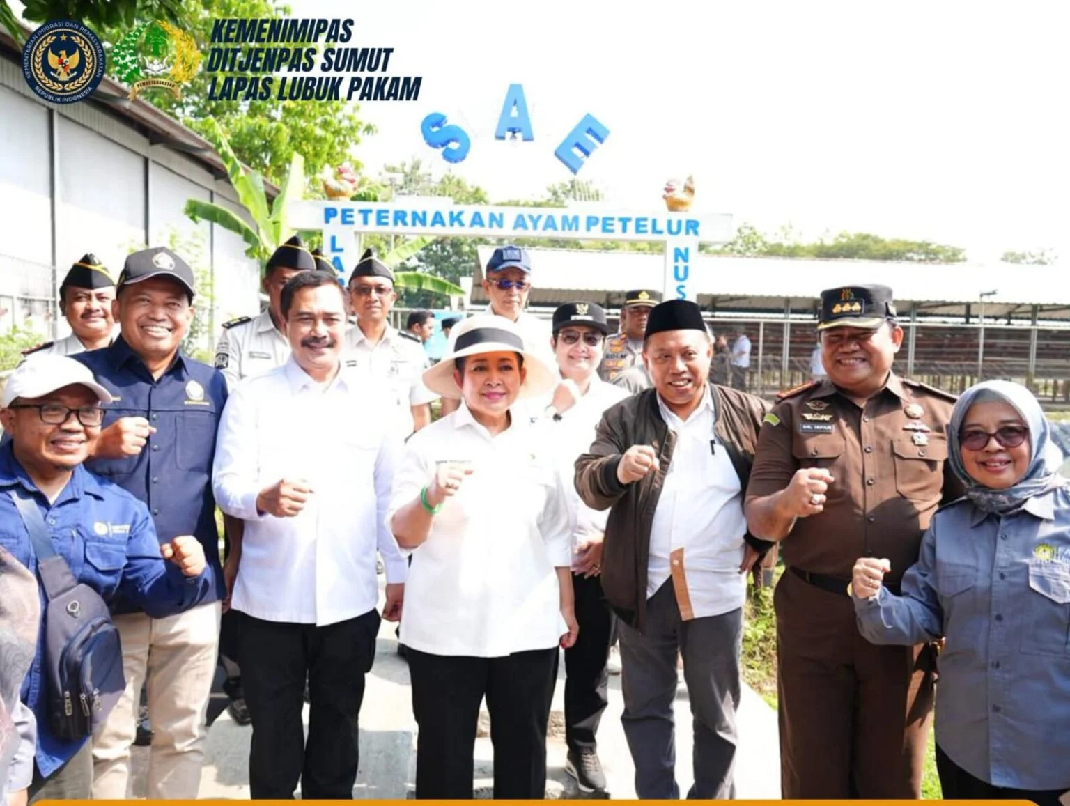 Titiek Soeharto Apresiasi Transformasi Nusakambangan Jadi Sentra Ketahanan Pangan dan Pembinaan Warga