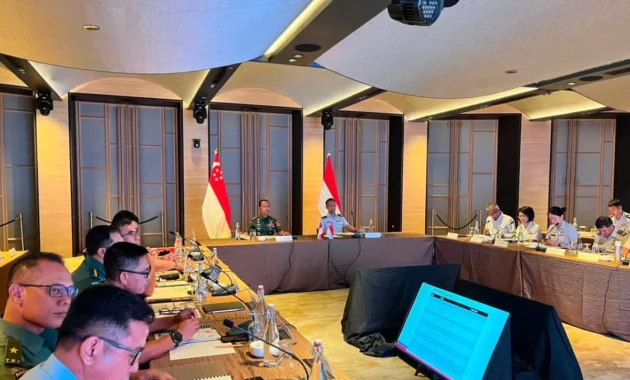 TNI dan SAF Perkuat Kerja Sama Pertahanan melalui TSASM ke-22 TNI dan SAF Perkuat Kerja Sama Pertahanan melalui TSASM ke-22
