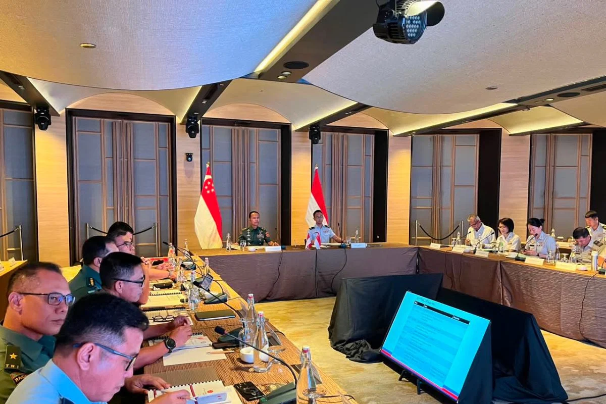 TNI dan SAF Perkuat Kerja Sama Pertahanan melalui TSASM ke-22