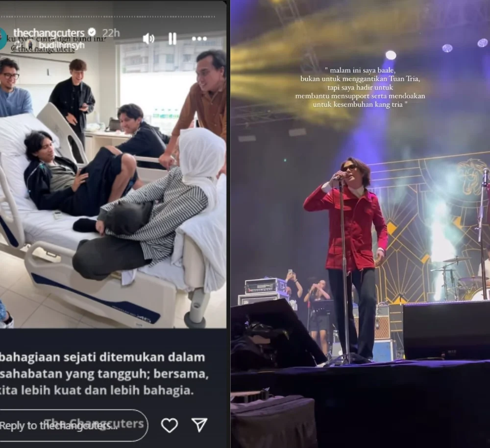 Tria Ungkap Tekanan Manggung Tanpa Personel The Changcuters di Wisuda Anak