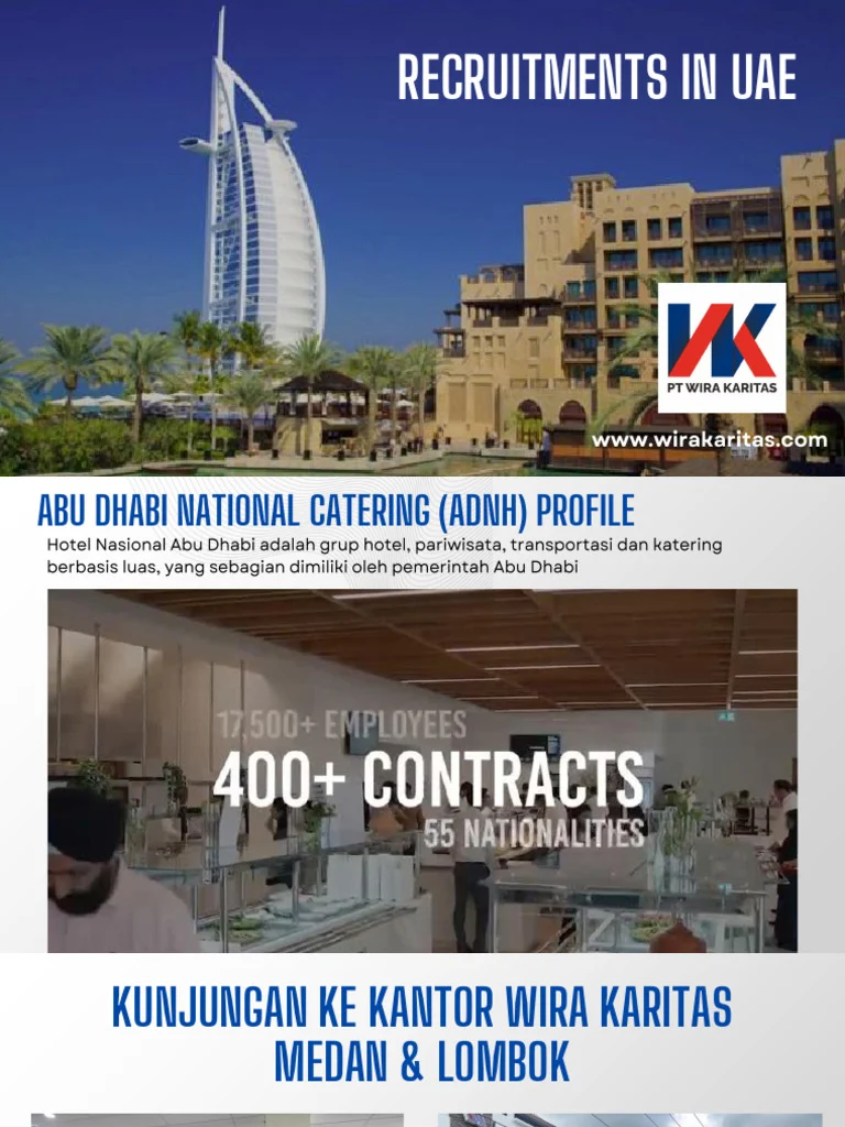 UAE Buka 500 Lowongan, Pekerja Indonesia Siap Isi Sektor Hospitality