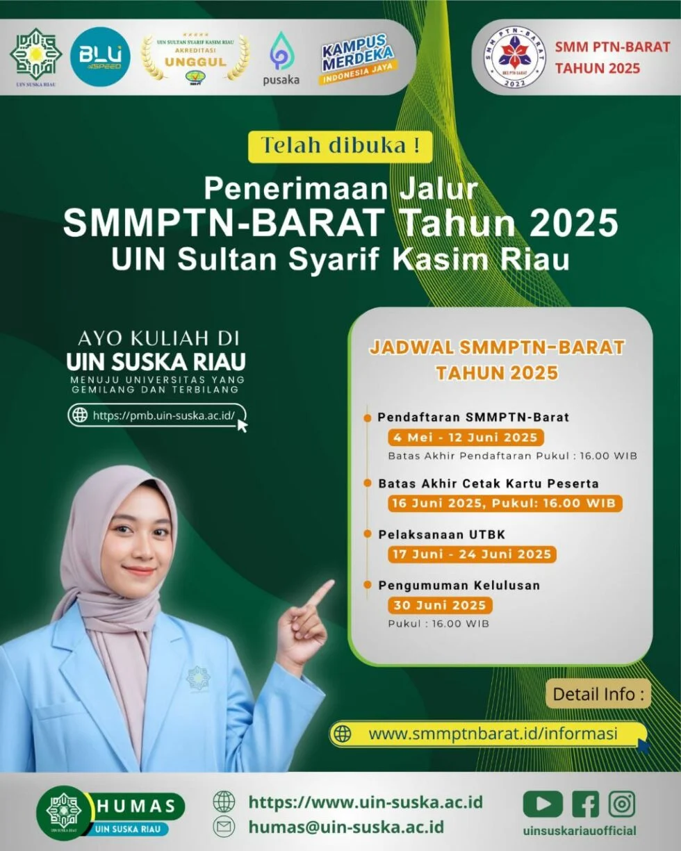 UNAND Siapkan 157 Kuota Khusus Calon Mahasiswa Jalur SMMPTN Barat