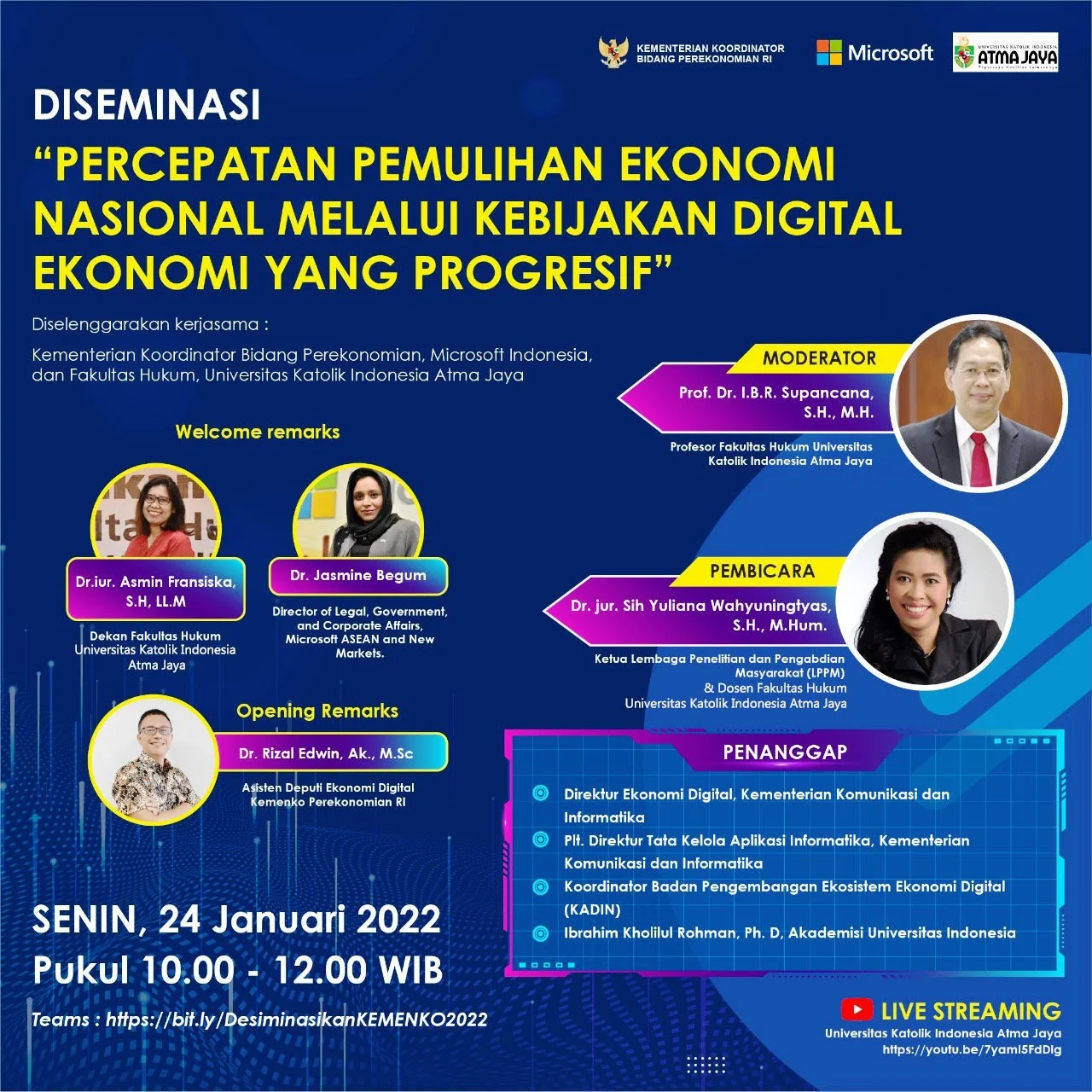 Unika Atma Jaya Raih Pengakuan Internasional di WURI 2026