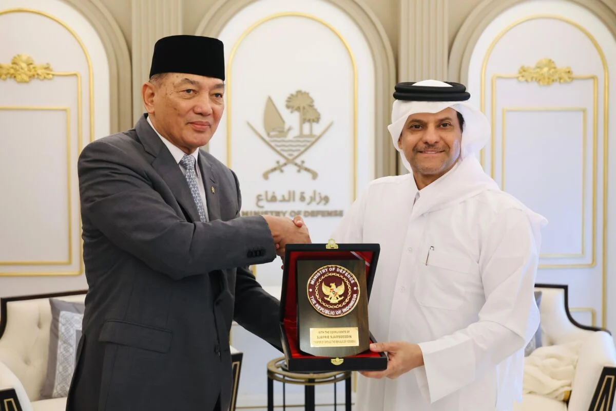 Wakil PM dan Menteri Pertahanan Qatar Kunjungi Kementerian Pertahanan RI