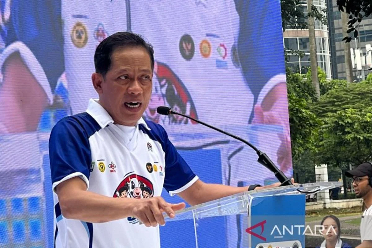 Wamenko Pangan Sebut MBG Jadi Ruang Generasi Bangsa Konsumsi Susu