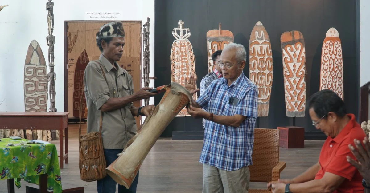 Wapres Gibran Dukung Pengembangan Museum Asmat dan Sekolah Lapang Sagu